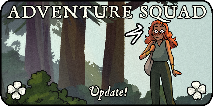 AdvSquadComic's tweet photo. Adventure Squad Update! ⚔️ https://t.co/N0mMDd2Wcq 

Art by @mernolan, colors by @AshMcGivern

#adventuresquad #adventuresquadupdate #fantasy #webcomics https://t.co/1VO9gPXhll
