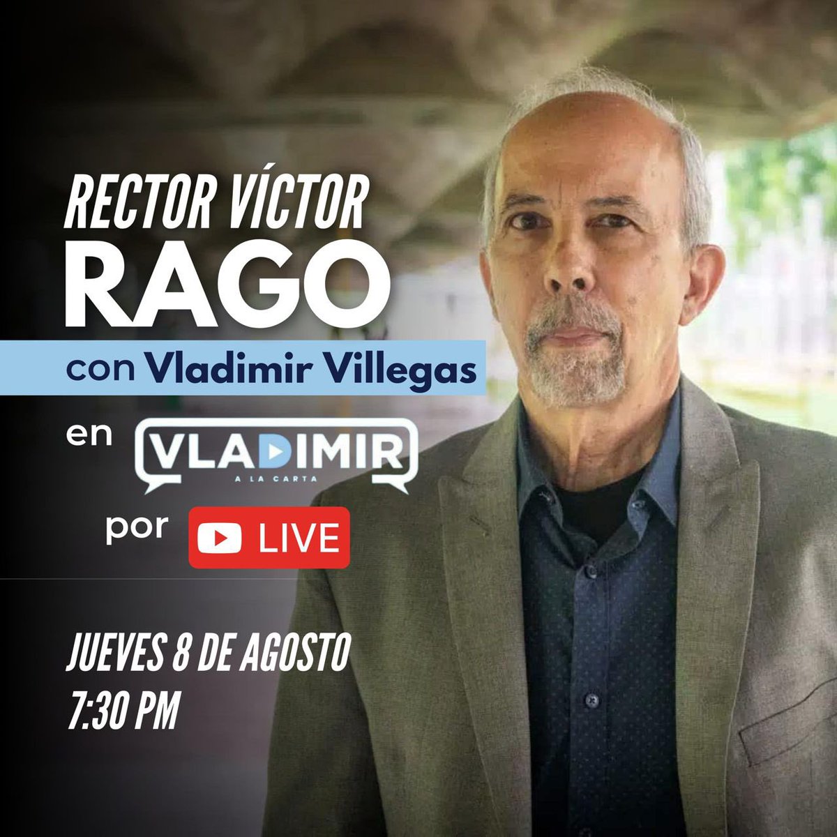 VictorRagoA's tweet photo. Les invito a escucharnos el día de hoy a las 7:30 pm en Vladimir a la Carta, junto a @Vladivillegastv https://t.co/J3iFaSlVxc