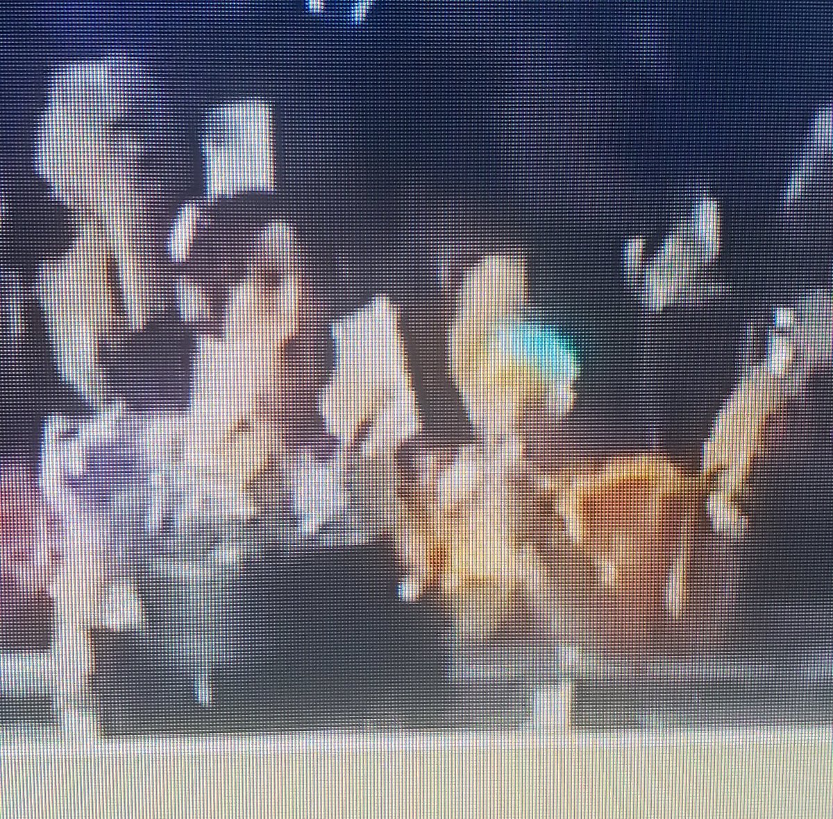 IGotYouJimin's tweet photo. Not me watching Ateez fancams from their D.C. show on YouTube and finding @sillypak &amp; @helloimchristy in the crowd on several videos on this person's channel! 🧐 

*sorry for the quality* https://t.co/F51je2xZKL