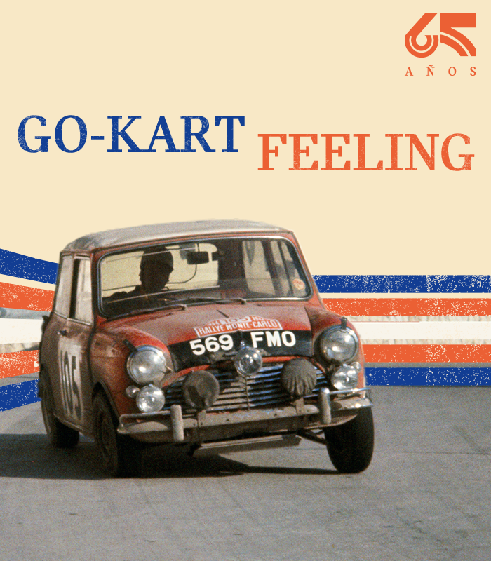 MINImexico's tweet photo. El Go-Kart Feeling de MINI se hizo patente en los 60s y sigue vigente hasta el día de hoy. 🤌🏁

▶️ Conoce 5 #MINIFacts sorprendentes sobre su ADN deportivo: https://t.co/Dx3PapmZcy

#MINI65Años #BIGLOVE #MINIMexico https://t.co/r8ItEAW6zB