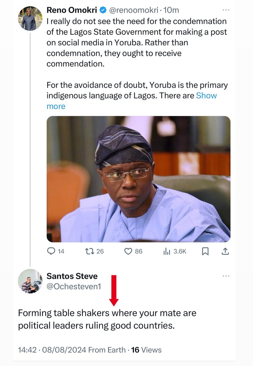 Reno Omokri tweet media