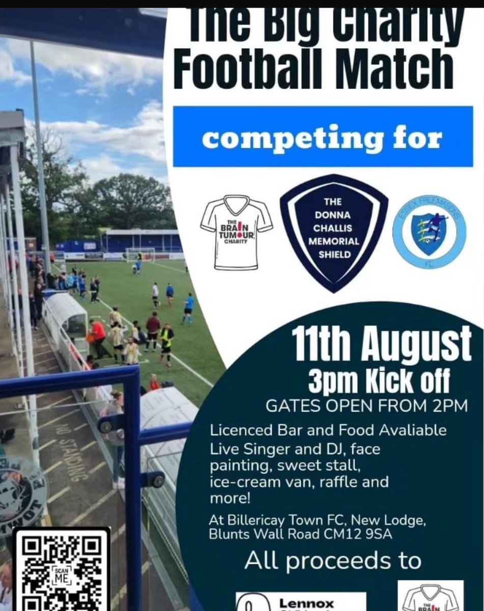 Billericay Town Colts (@btfc_colts) on Twitter photo Not long now!
Hope you can all still make it on Sunday, if you haven't booked tickets please do!!
buytickets.at/essexfreemason…
If you can't make it but still want to support us, please consider buying raffle tickets - £5 per ticket.
<a href="/BTFC/">Billericay Town FC</a> <a href="/EssexCountyFA/">Essex County FA</a> <a href="/FootballFoundtn/">Football Foundation</a> Not long now!
Hope you can all still make it on Sunday, if you haven't booked tickets please do!!
buytickets.at/essexfreemason…
If you can't make it but still want to support us, please consider buying raffle tickets - £5 per ticket.
<a href="/BTFC/">Billericay Town FC</a> <a href="/EssexCountyFA/">Essex County FA</a> <a href="/FootballFoundtn/">Football Foundation</a>