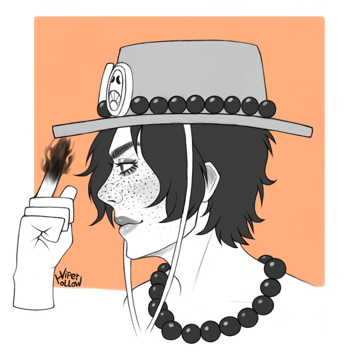 kitronex's tweet photo. Some Portgas D. Ace sketches 
#ONEPIECE https://t.co/EDRPCL38VT