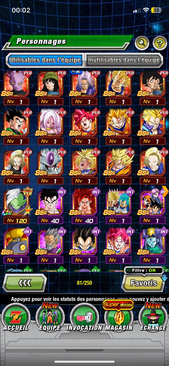 dakorrr's tweet photo. Compte Dokkan à vendre beaucoup de LR ( avec les deux nouveau des 9 ans ) pas d’histoire de fait dm si intéressé https://t.co/AcxBizBpkL