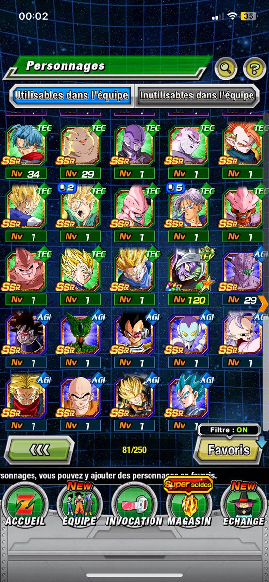 dakorrr's tweet photo. Compte Dokkan à vendre beaucoup de LR ( avec les deux nouveau des 9 ans ) pas d’histoire de fait dm si intéressé https://t.co/AcxBizBpkL