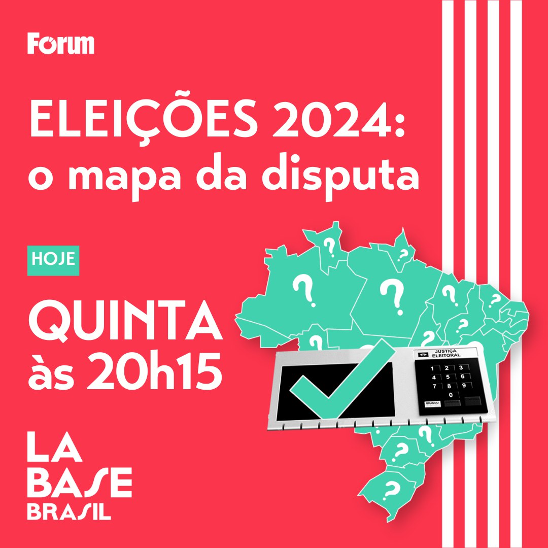 revistaforum's tweet image. No #LaBaseBrasil: Eleições 2024: o mapa da disputa | Protestos na Inglaterra.

Você não pode perder! Às 20h15, com @julianopsol, Rebecca Neto, Richard Nascimento e Indira Maga!

🔗 youtu.be/8IIV1lGuvc0

#tvfórum #labase #labasebrasil