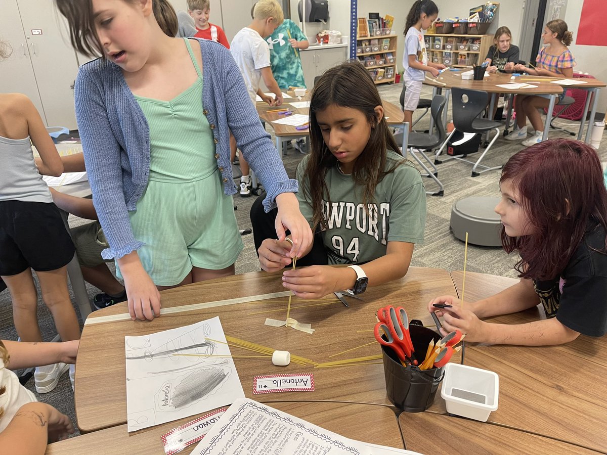 MrsBueningNBE's tweet image. Ss had so much fun with the first STEM activity today- Marshmallow Challenge.  Each group designed the tower first, then built it.  Winning tower was 18 1/2 inches tall @NBEbulldogs #Buildingfriendships