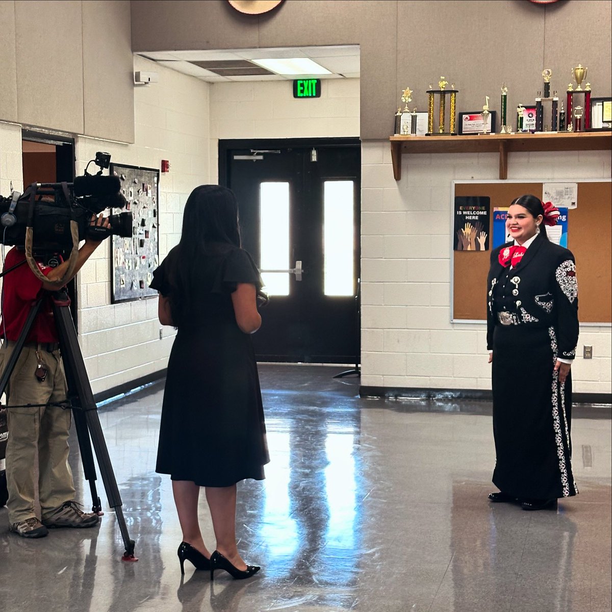 🎥 Today, we had the incredible opportunity to film a story for KRGV Channel 5! It was a fantastic experience sharing our passion with a wider audience. A huge thank you to everyone involved in making this happen from all three LJISD HS aStay tuned for the broadcast 📺✨