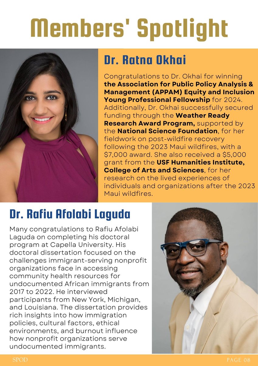 SPOD ASPA (@spodaspa) on Twitter photo Our latest SPOD summer newsletter is here. Check it out now!
Read the full newsletter: spod-aspa.net/news
<a href="/ZeeNoor10/">Zeeshan Noor, PhD</a> <a href="/SethRWright/">Seth Wright</a> <a href="/ThanhThiHoang/">Thanh (Minnie) Hoang</a> <a href="/ASPANational/">ASPA National</a> <a href="/PaigeLaineMoore/">Paige Laine Moore, PhD</a> <a href="/g_scutelnicu/">Gina Scutelnicu</a> Our latest SPOD summer newsletter is here. Check it out now!
Read the full newsletter: spod-aspa.net/news
<a href="/ZeeNoor10/">Zeeshan Noor, PhD</a> <a href="/SethRWright/">Seth Wright</a> <a href="/ThanhThiHoang/">Thanh (Minnie) Hoang</a> <a href="/ASPANational/">ASPA National</a> <a href="/PaigeLaineMoore/">Paige Laine Moore, PhD</a> <a href="/g_scutelnicu/">Gina Scutelnicu</a>