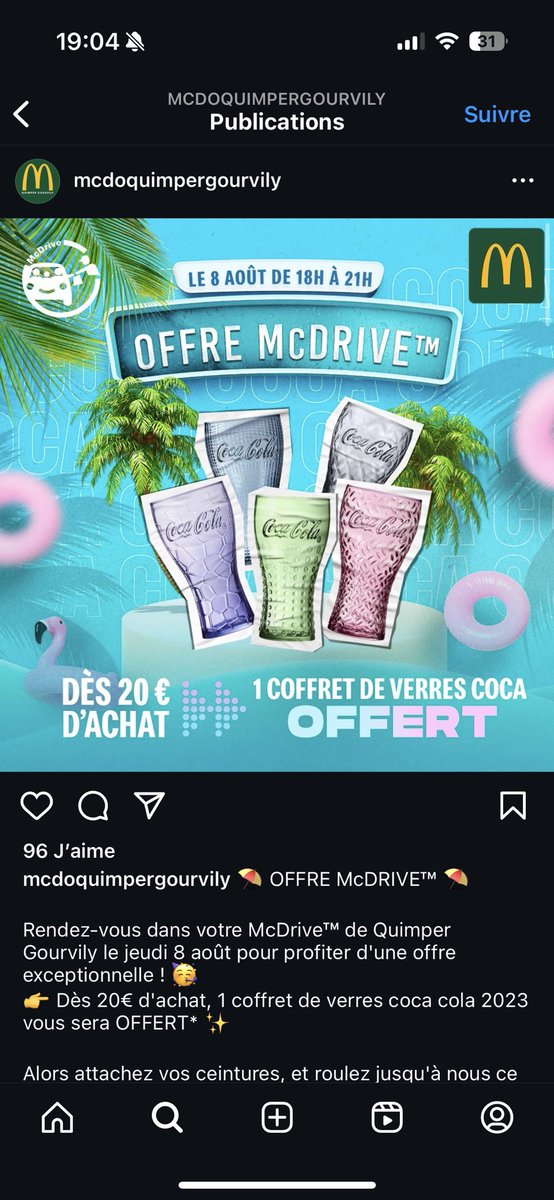 Steyzou's tweet photo. @McDonaldsFrance 
J’ai une question ! Sur ce post que comprenez vous ? https://t.co/blUJ72sQf6