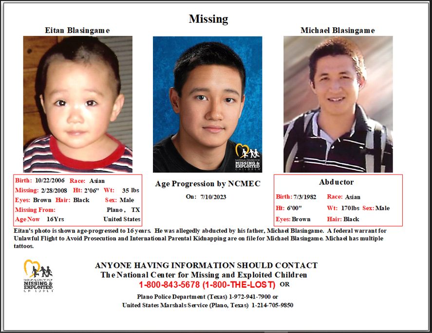 PlanoPoliceDept's tweet photo. UPDATE: FUGITIVE ATTEMPTS TO CONCEAL KNOWN TATTOOS DURING CHILD ABDUCTION INVESTIGATION
Plano Police Tip-line at 972-941-2148 or pdcisdtipline@plano.gov
Ref case #2008-141058
https://t.co/NApCzv9Gw4
#Thailand #Fugative #coldcase #planopolice #Bangkok #findEitan #SalaDaeng https://t.co/ZnDKOkNI8T