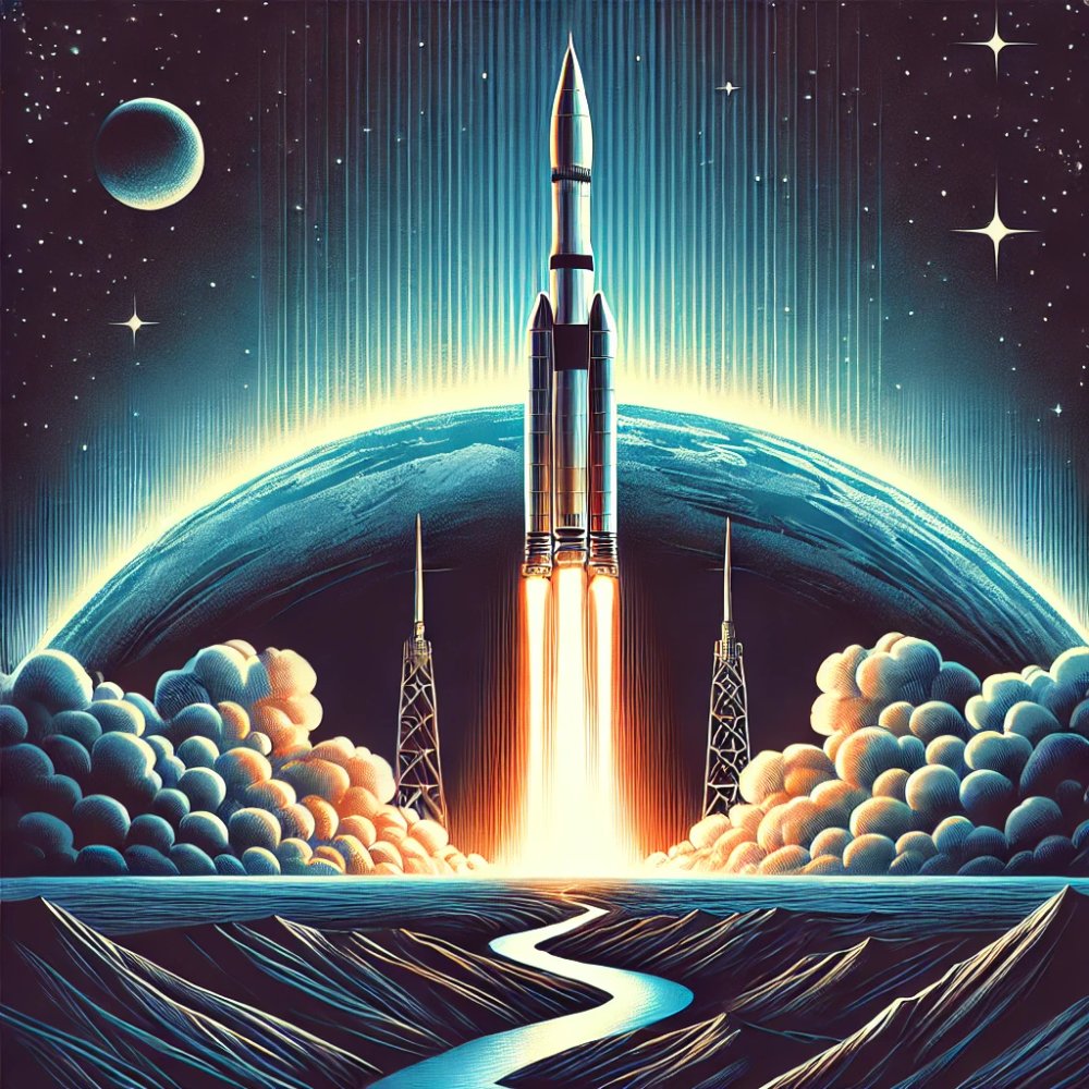 techlanes_io's tweet photo. The V-2 rocket, developed during WWII, became the first human-made object to reach the edge of space in 1944. This groundbreaking achievement laid the foundation for modern space exploration and our journey into the cosmos. ๐๐ #TechLanes #TechFacts https://t.co/pRS3V4YAAy