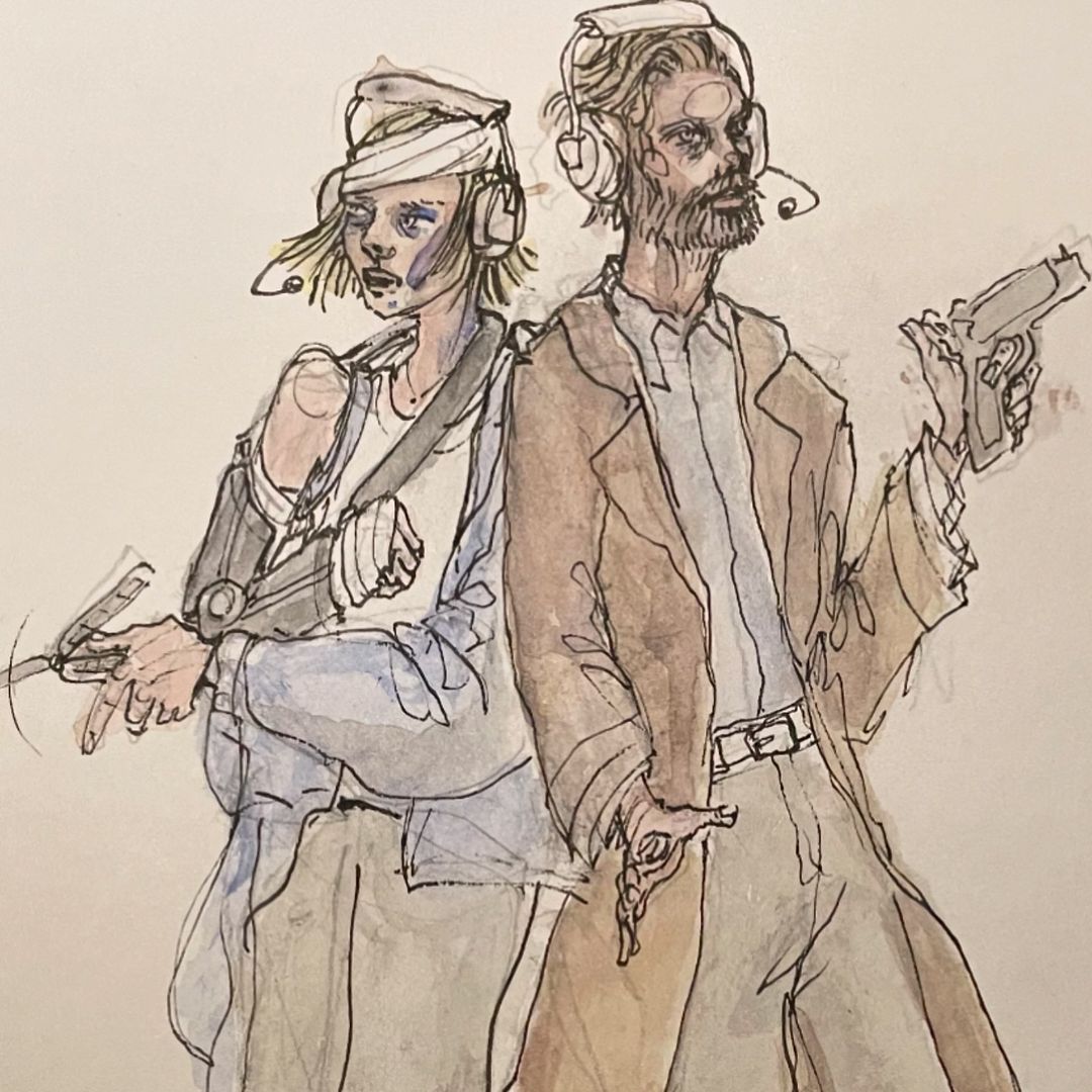 Gretchen and Henry by Hunter Schafer. 🔥 

CUCKOO opens tomorrow in theaters: cuckoo.film