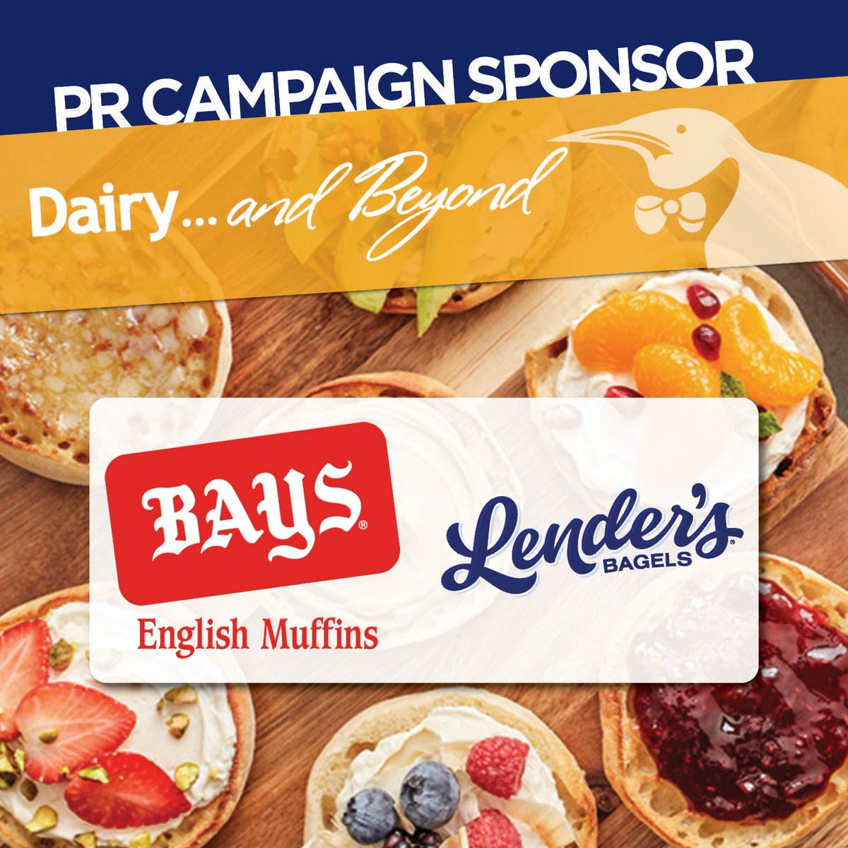 Thank you Bays English Muffins and Lender's Bagels for supporting NFRA's consumer PR campaign! Explore recipes at bays.com
and 🥯 at lendersbagels.com