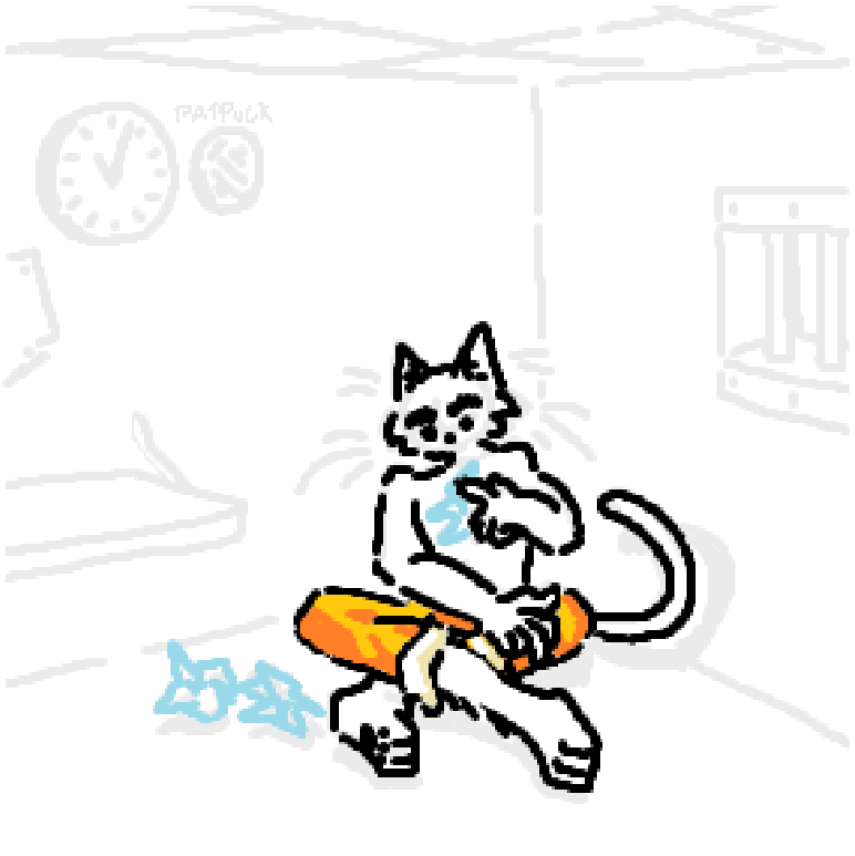 PatCuke's tweet photo. prison of wips #furryart #noref #mspaint https://t.co/QXZAhiNBTc