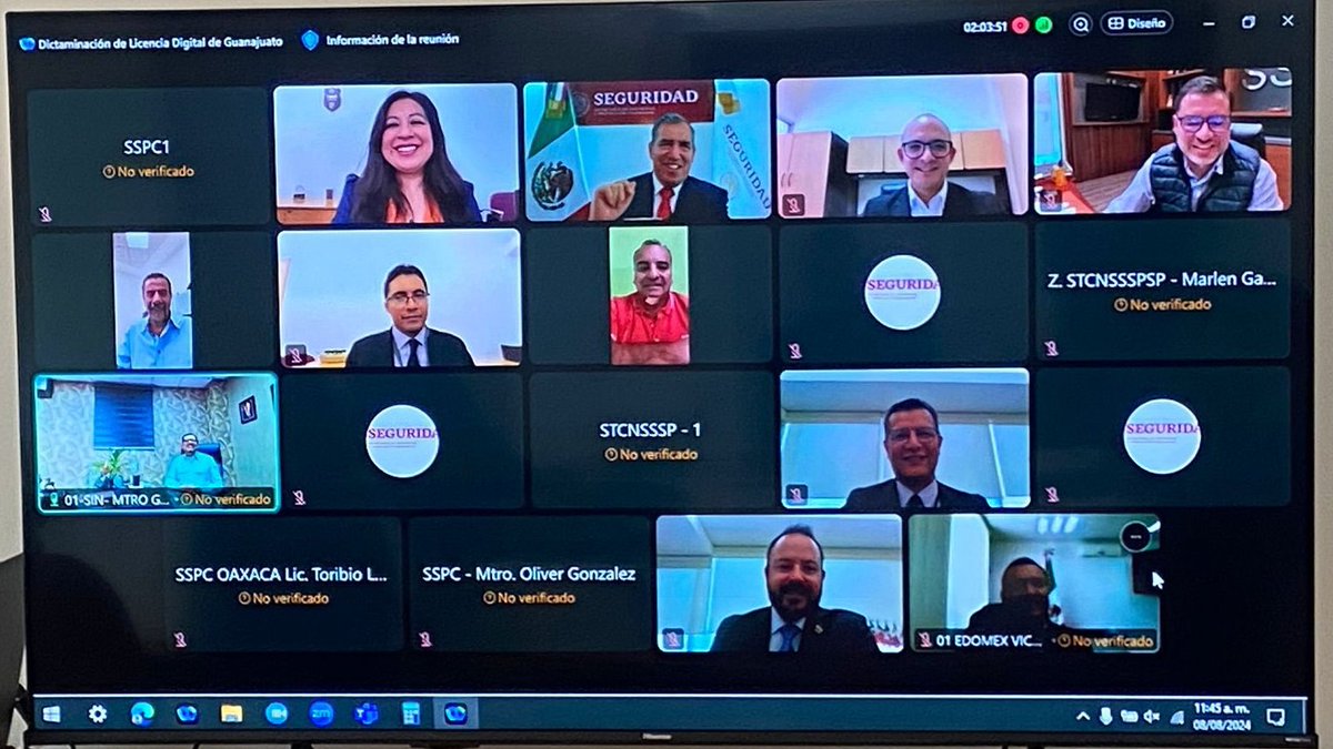 AlvarCdeV's tweet photo. El Comité Técnico de Información y Tecnologías de la Conferencia Nacional de Secretarios de Seguridad Pública #CNSSP, que preside el Subsecretario de Seguridad de la @SSPCMexico, @Luis_R_Bucio, aprobó por unanimidad el Dictamen de la Licencia de Conducir Digital de Guanajuato.

Dicho Comité, determinó que la Licencia para Conducir Digital del Estado de Guanajuato, obtuvo el 100 por ciento de calificación en los tres rubros requeridos: datos personales, aspectos legales y aspectos tecnológicos.

Agradezco al Subsecretario Luis Rodríguez Bucio, el reconocimiento a Guanajuato en ser la primera entidad del país, en obtener esa calificación del 100 por ciento.

#GuanajuatoSeguro
@gobiernogto @diegosinhue @SeguridadGto