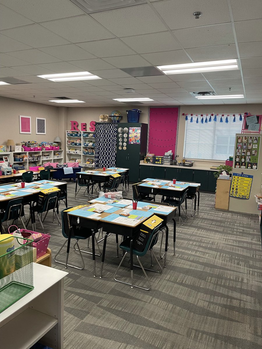 Ready to meet my new 2nd graders in the morning! ❤️#2ndgraderocks <a href="/rockenbaughES/">Rockenbaugh ES</a>