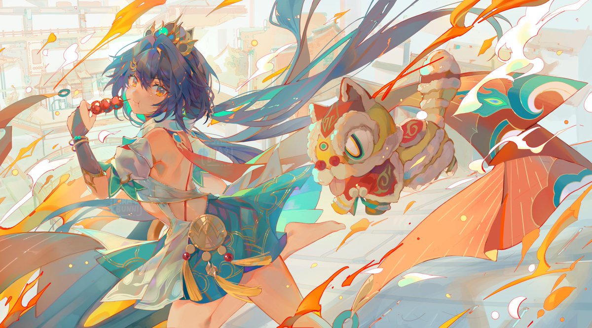 kirabunni's tweet photo. Yunli #HonkaiStarRail https://t.co/0Q9sNr7mQv