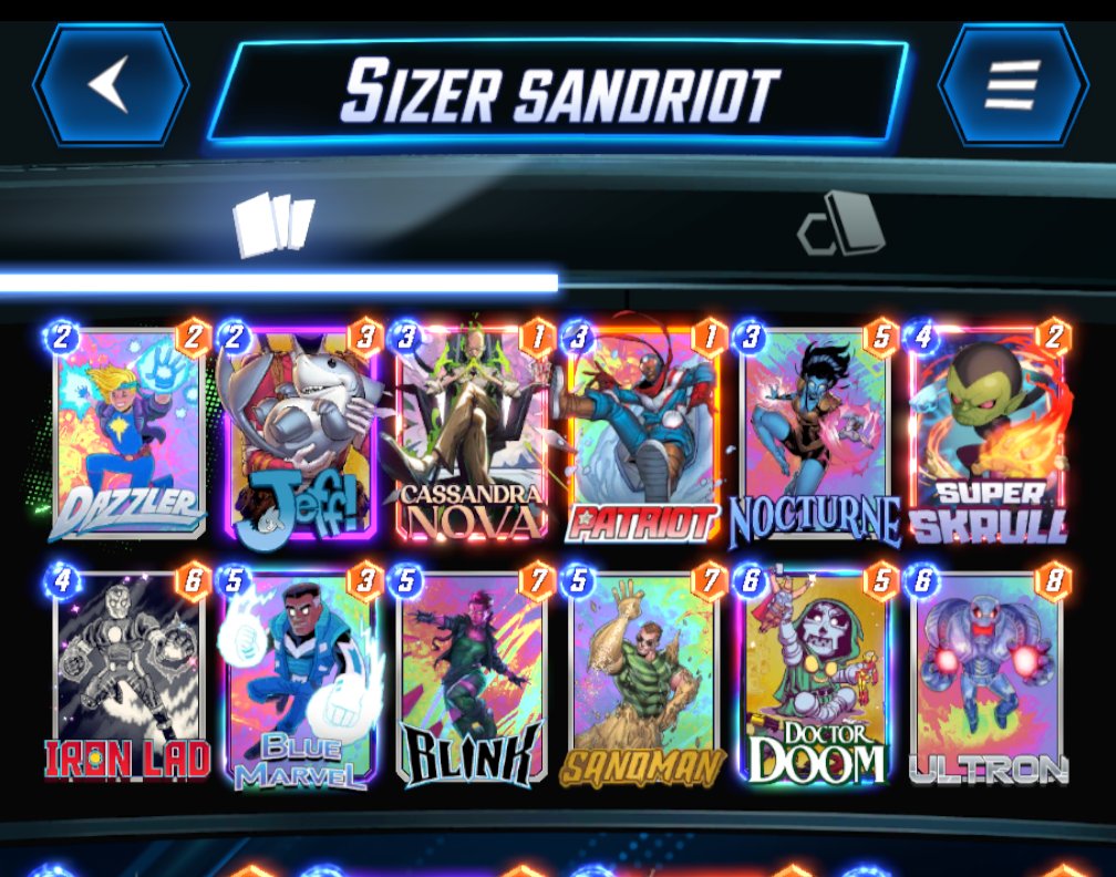 silvertrack80's tweet photo. Infinite achieved, highest rank ever, will be around 20-30k when season ends 🤣 #MARVELSNAP https://t.co/ePzCQ4Q5A2
