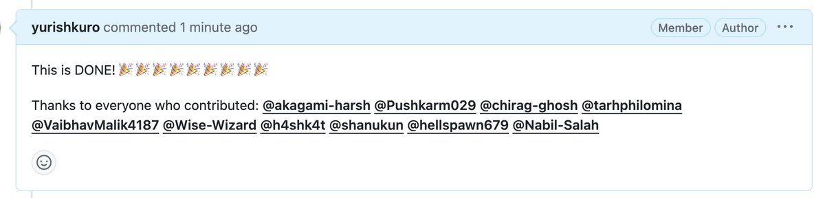 A very satisfying way to close a GitHub issue