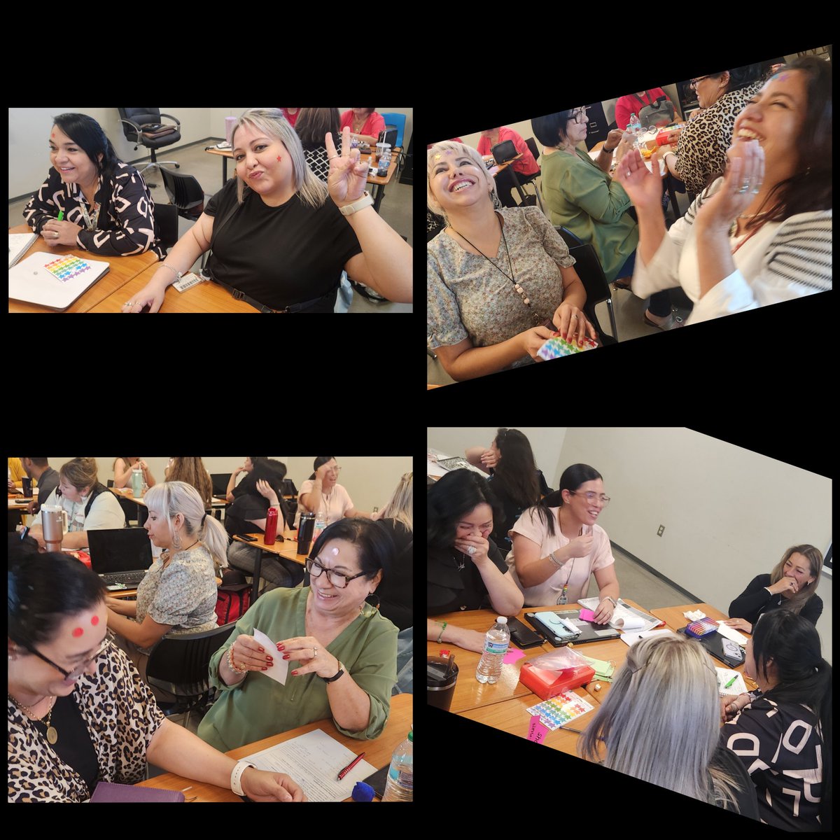 EcisdLote's tweet photo. Today’s LOTE sessions were a hit! Our teachers had a fantastic time and are now equipped with fresh, engaging strategies to inspire our language students. Exciting times ahead!
#LOTEteachersAreAwesome
@slliwl
@HewittAndi
@drliliananez 
@ECISD_T2L 
@EctorCountyISD https://t.co/UPf6OF1FFr