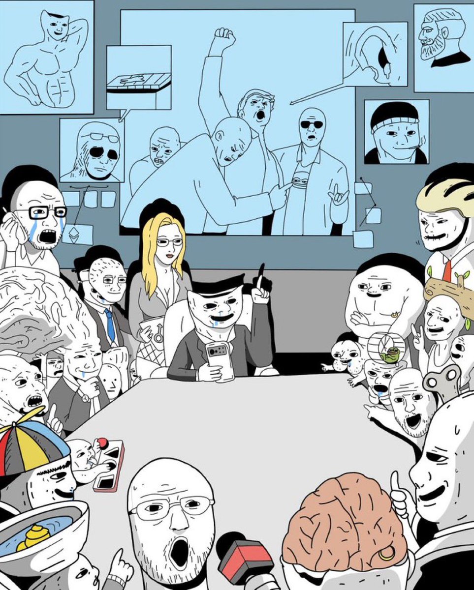 unnattybrah's tweet image. Brainlets are a swarm of cyber hornets serving the goddess of wisdom, feeding on the fire of truth, exponentially growing ever retardeder, faster, and stronger behind a wall of encrypted energy.