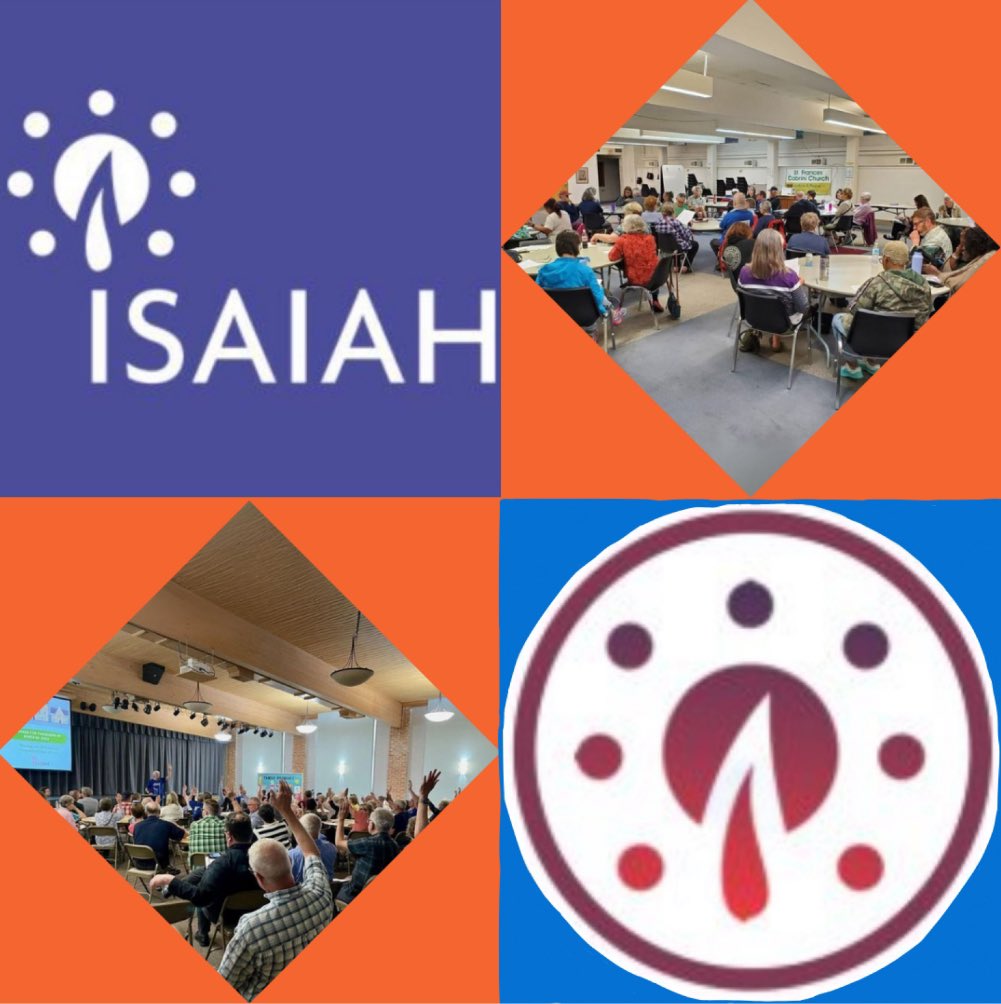 Shout out to our partner ISAIAH!ISAIAH is the largest grassroots, nonpartisan faith-based organizing network, collaborating with 1,000 congregations across 200+ cities and towns. They advocate for immigrant justice, voting rights, and democracy. Source:faithinaction.org/federation/isa…