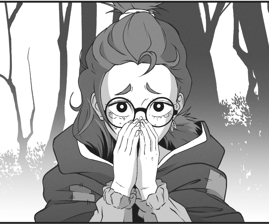 TRBC_Comic's tweet photo. Walking corpse who once died,
Let me open up that third eye,
Eyes that see beyond the veil,
Guide the lost through endless wail...

previews for The Ravenblack Court Episode 36: ABSCONDER. 

releasing this month on @webtooncanvas https://t.co/xo62lFotf1