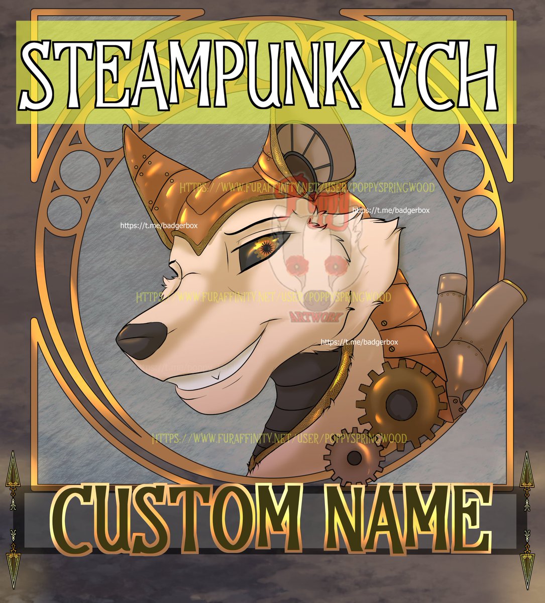 furaffinity.net/view/57680613/
Ych by me 
Infos on FA or TG #YCH #furry #furryych #furrycommision