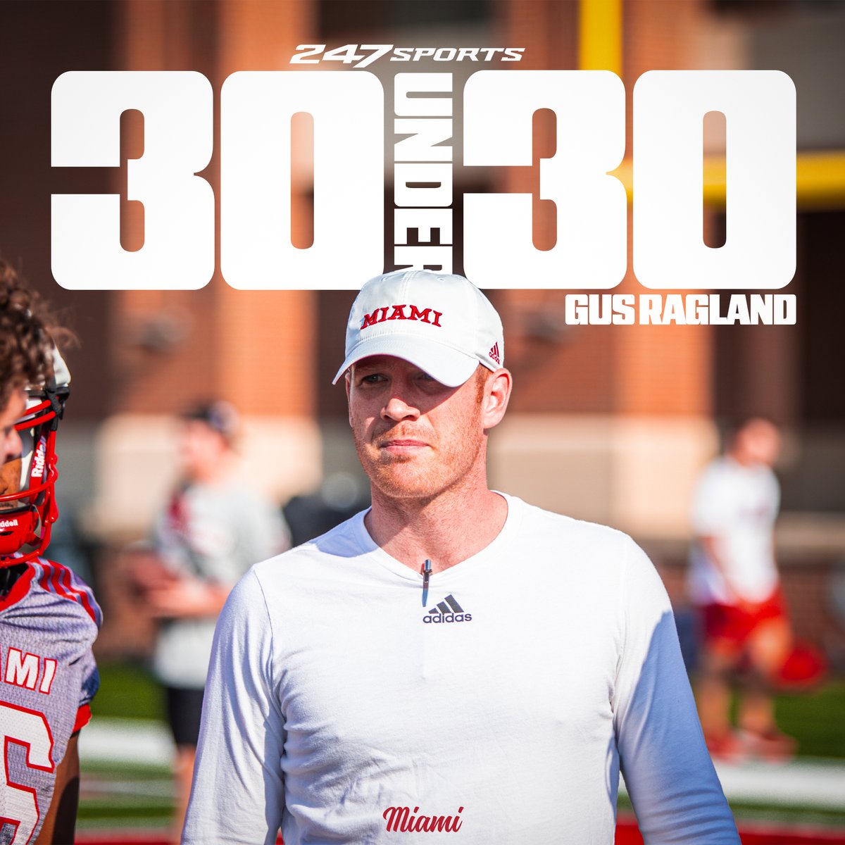 MiamiOHFootball's tweet photo. Congrats to our very own @A_Ragland14 on his nomination for @247Sports 𝟑𝟎 𝐔𝐧𝐝𝐞𝐫 𝟑𝟎!

#RiseUpRedHawks | 🎓🏆 https://t.co/TYLtKq9Lfs