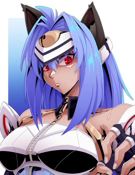 honorary catgil KOS-MOS~#世界猫の日#xenosaga #ゼノサーガ 