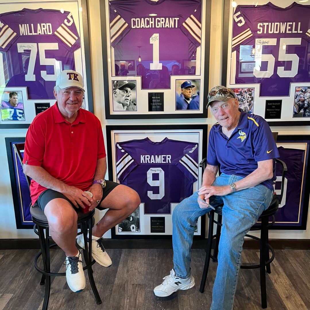 Bud Grant appreciation post! I am thankful for everything Bud taught me on and off the field.