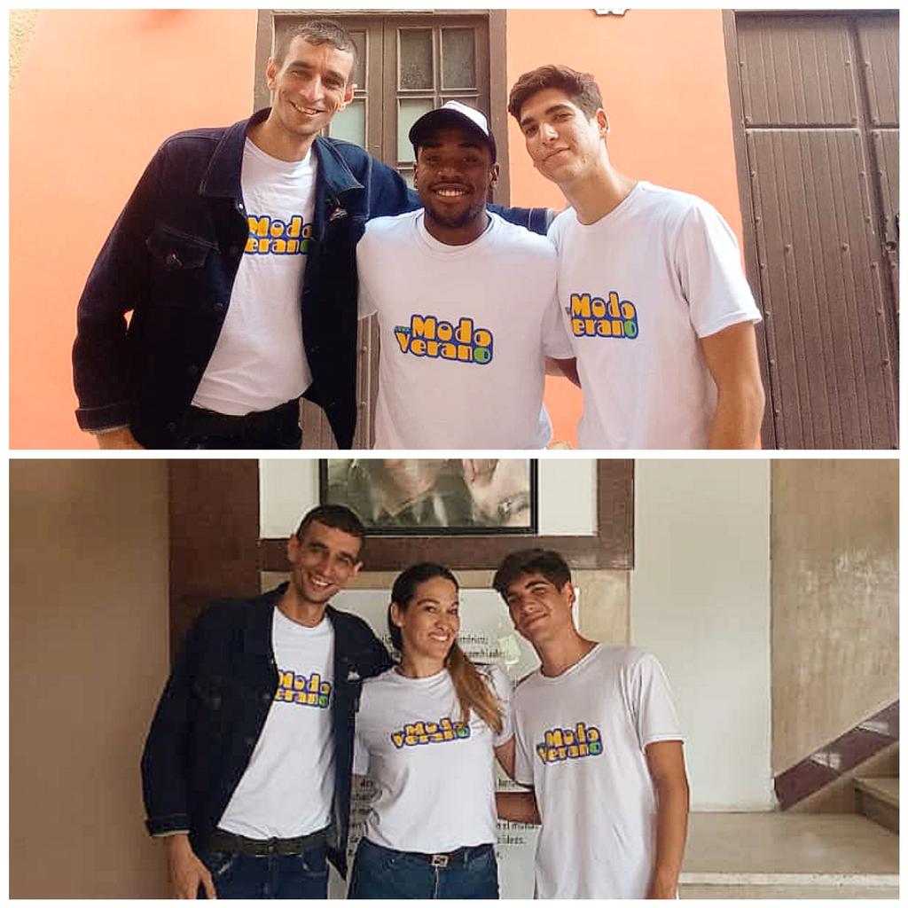 #EquipoEducacional en #ModoVerano desde la Unión de Jóvenes Comunistas de Cuba - UJC , la FEU de Cuba y la FEEM de Cuba.

📌#EnAgostoSeguimosPalante💪🏻