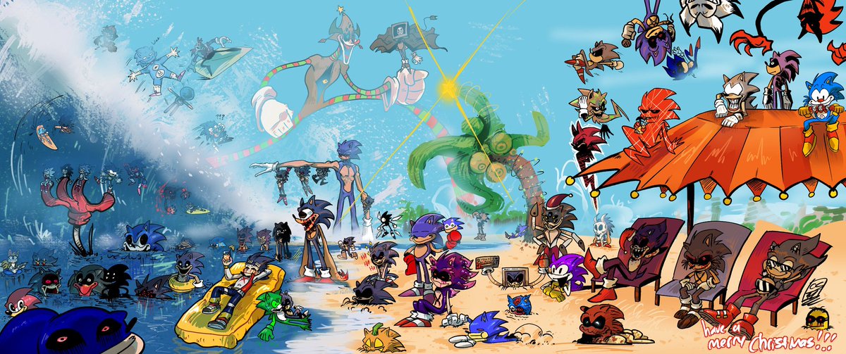 Mid5262981's tweet image. I think this type of art will always be my favorite in the exe community (all by Codetrillogy)