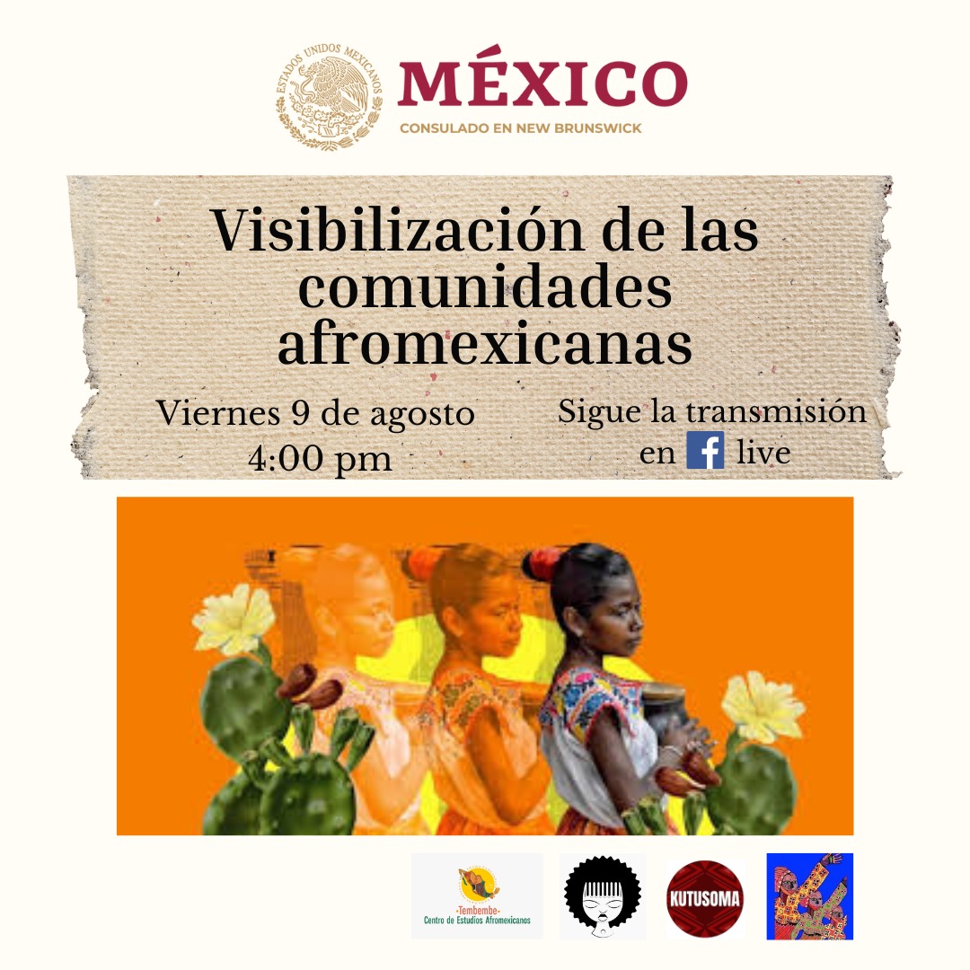 Kutusoma_'s tweet photo. En el marco de la 3a Semana de Pueblos Originarios e Indígenas de México en el Exterior, el Consulado de México  invita a la charla "Visibilización de las comunidades afromexicanas" Transmisión por FB Live el día de mañana. Desde  Kutusuma Editorial con Ghana Hurtado @_soy_de_mar https://t.co/yow2bzslXA