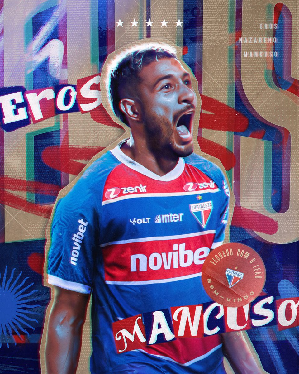 Seja bem-vindo, Eros Mancuso! 🦁💘

#FortalezaEC