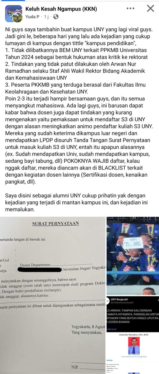 KLIK LINK DI BIO UNTUK KIRIM MENFESS UNY tweet media
