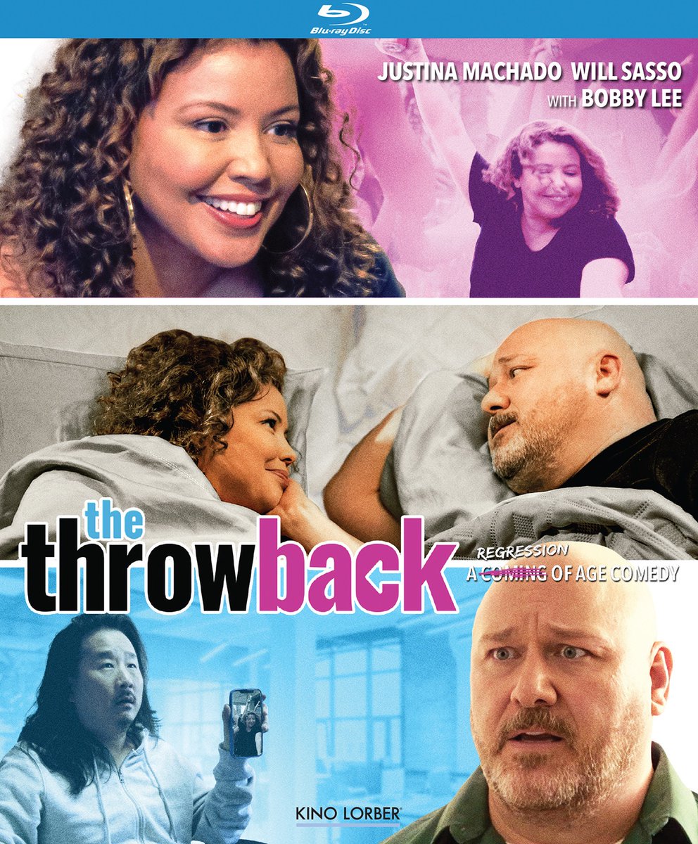 disc_connected's tweet photo. ***ANNOUNCEMENT***
Coming on October 22nd on Blu-ray from @KinoLorber: #TheThrowback (2023)!
The Throwback follows the hilarious journey of Kate (Justina Machado, Six Feet Under) and Matt Morgan (Will Sasso, MadTV), a middle-aged couple stuck in the routine of raising their kids. Their lives take a wild turn when Kate experiences a post-traumatic breakdown, regressing to her college-aged self after a bank robbery, erasing 26 years of memories. While Matt steps up to manage home and school duties, Kate grapples with her newfound youth. As Kate rediscovers her party-girl self, Matt undergoes his own transformation with the help of his wise-cracking pal Charles (Bobby Lee, Pineapple Express), realizing his mistakes and striving to be a better husband and father. The Throwback is an uproarious tale of second chances that proves it's never too late for change.
Product Extras :
Trailers
#BluRay #PhysicalMedia #BluRays #BoutiqueBluRay #CultMovies #DiscConnected #KinoLorber #JustinaMachado #BobbyLee #WillSasso