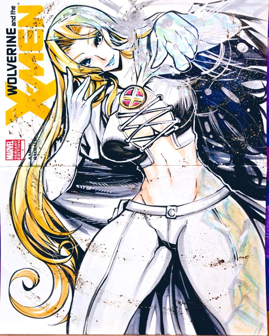 コミッション:エマ・フロスト
commission:EMMA FROST 