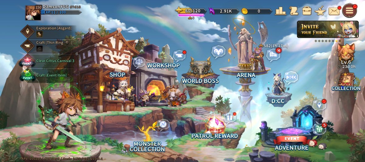 Demson1113's tweet photo. I just completed the YGG GAP S6 1st Journey: Becoming an Adventurer quest #YGGxNineChronicles #YGGGAPS6 @YieldGuild @ninechronicles https://t.co/TGiYyFNfuy
