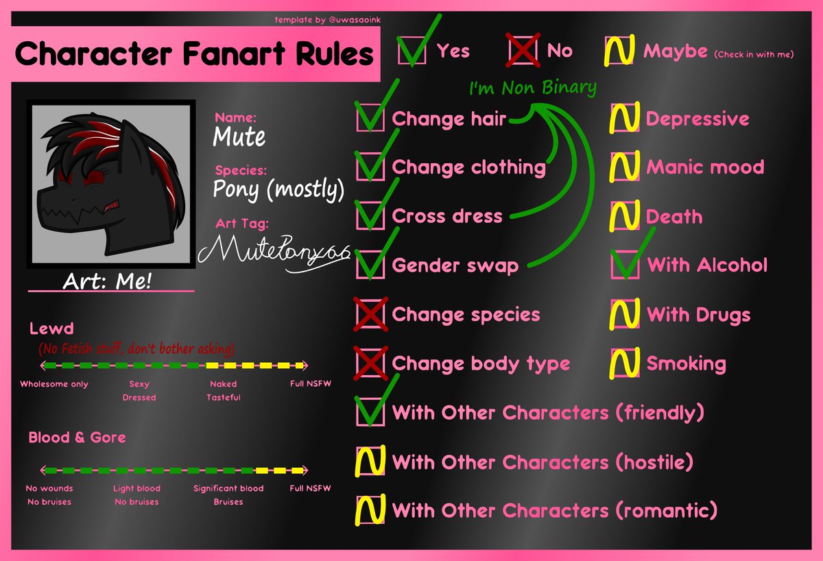 MutePony66's tweet photo. Updated Mute pone ref that I forgor to post https://t.co/nj2ESYGiVA