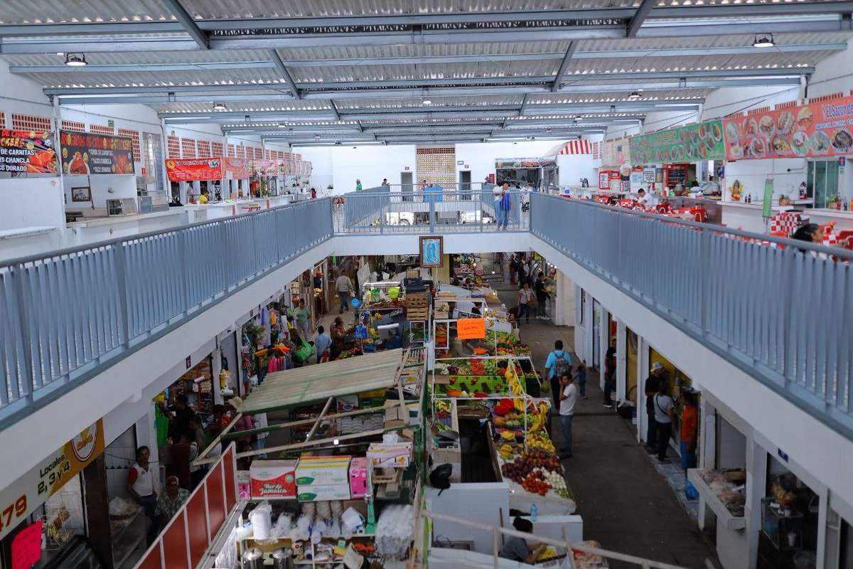 ZapopanGob's tweet photo. ¡Qué bonito quedó el Mercado Constitución! 🤩

La remodelación integral de este lugar fue con instalaciones hidráulicas, pintura en fachadas, cambio de pisos de concreto y cerámico, remodelación de baños, impermeabilización, herrerías en barandales, puertas y ventanas. 🚧 https://t.co/YyXzZLS3aT