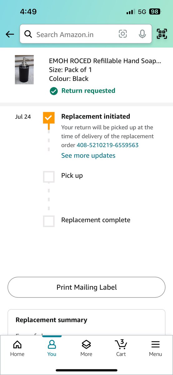 Vivek_Gulia's tweet photo. @AmazonHelp Can’t do more than this https://t.co/tCnqHa5HKu
