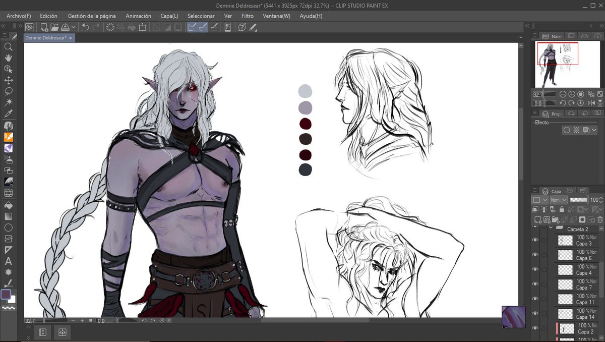 Durge #WIP #artmoots #darkurge #bg3 #durge