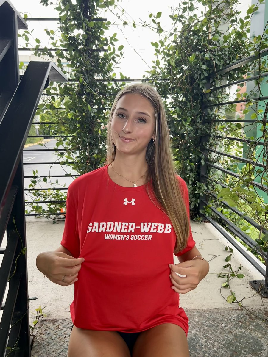 I am so excited to announce my verbal commitment to play D1 soccer as well as further my academic career at Gardner-Webb University. Thank you to all of the coaches, teammates, family, and friends who have helped and supported me along the way. Sko’ Dawgs!❤️🖤<a href="/GWUWSOC/">GWU Women's Soccer</a> <a href="/NCFC_Youth/">NCFC Youth</a>