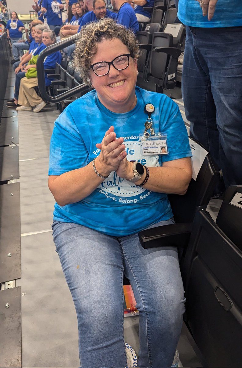 FairviewFalcon2's tweet image. Fairview&apos;s Staff had a BLAST at our district Launch for Learning today! 💙We are inspired and ready to go for 24-25!!!🎉 #FortSmithFam @FSSchools