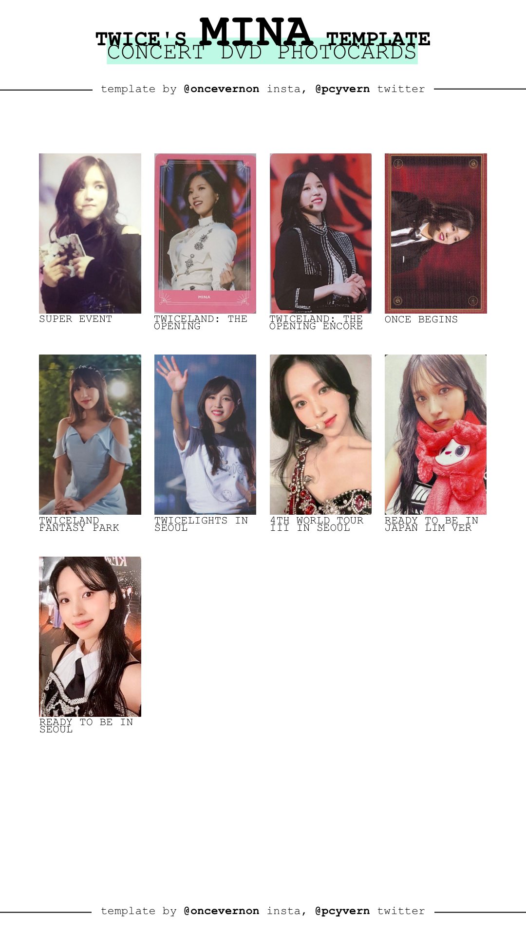 TWICE ミナ READY TO BE IN SEOUL DVD 特典 TWICE｜Blu-ray&DVD『TWICE 5TH WORLD TOUR [READY TO BE] IN