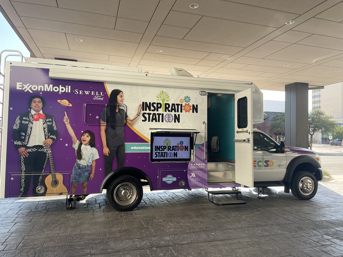 whittenburgk1's tweet photo. The #InspirationStation is at the Odessa Marriott Hotel and Conference Center welcoming folks to the @EFOdessa LeAnn Rimes fundraiser concert! @EctorCountyISD #music #finearts #education https://t.co/70SceX1y7z