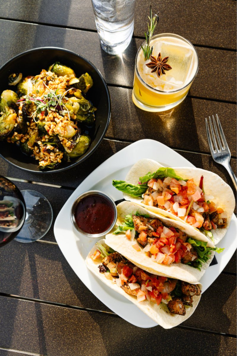 Tacos, cocktails, and a skyline view? Pinch us! 🌮🍹🏙️  This is the ultimate combo for a perfect night out at 10th and Terrace Rooftop. 
 #10thandterracerooftop 

10thandterrace.com/10th-terrace/

#downtownraleigh #visitraleigh #raleighrooftop #raleighnightlife #raleighrestaurants