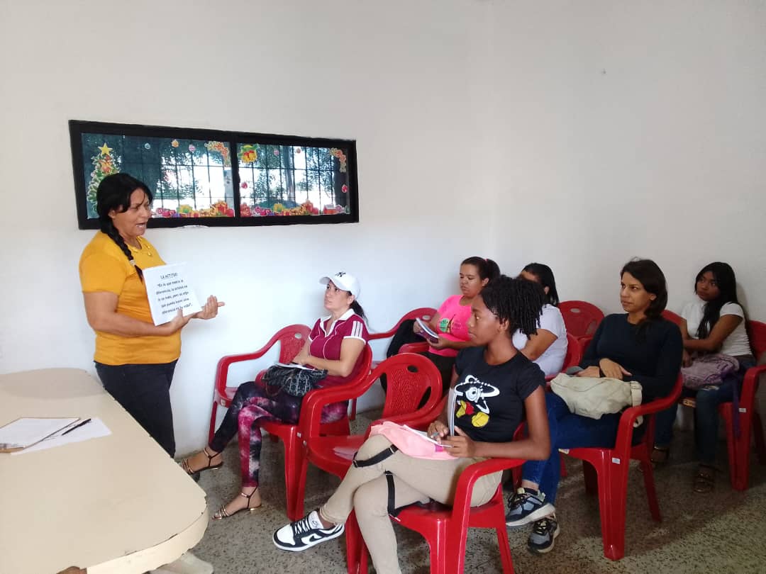 #8Ago Desde nuestra sede administrativa, la Dirección de Culto y Formación en Valores dictó el taller "Motivación y Actitud", donde las participantes pudieron entender y apreciar la importancia de estos pilares fundamentales para el desarrollo humano, social y laboral.